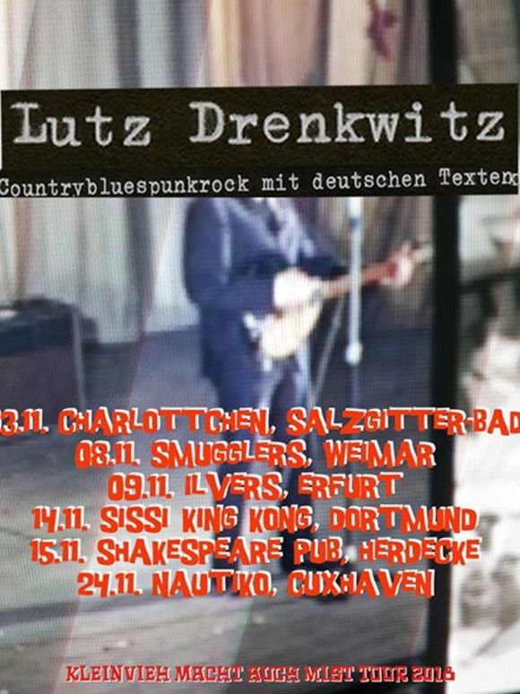 Lutz Drenkwitz - Tourplakat